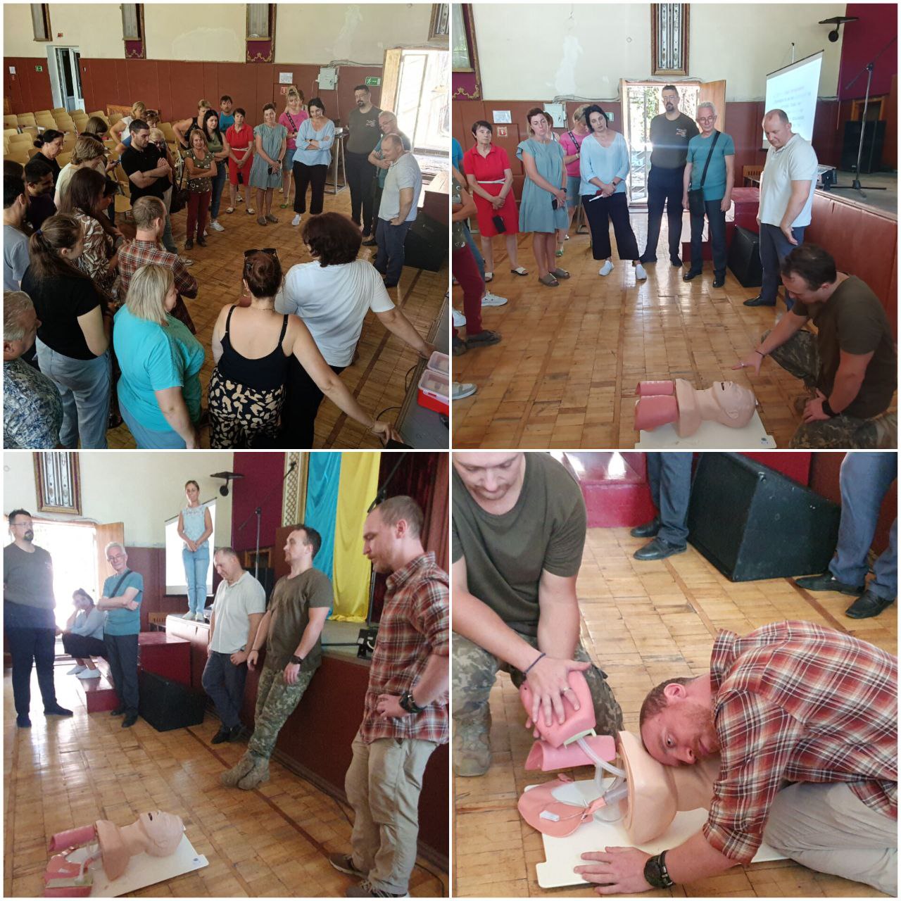 Треніг основ діагностики та надання невідкладної домедичної допомоги