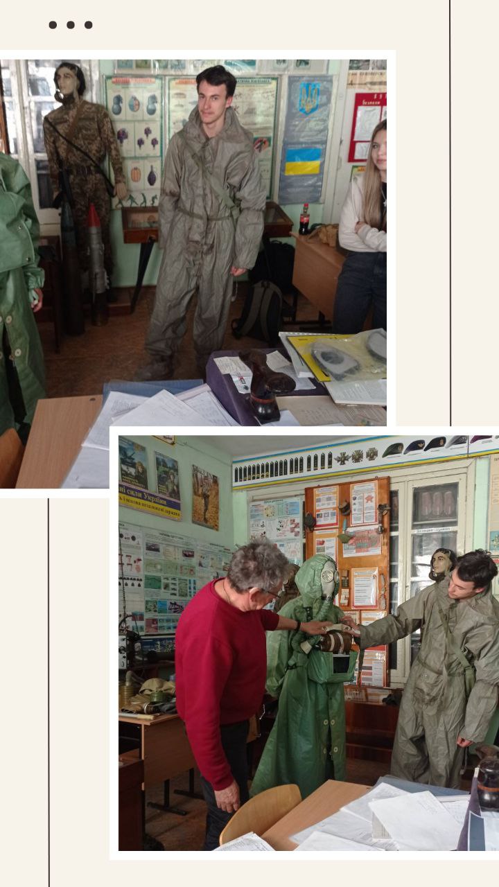 Урок на тему Ядерна, хімічна та бактеріологічна зброя, захист