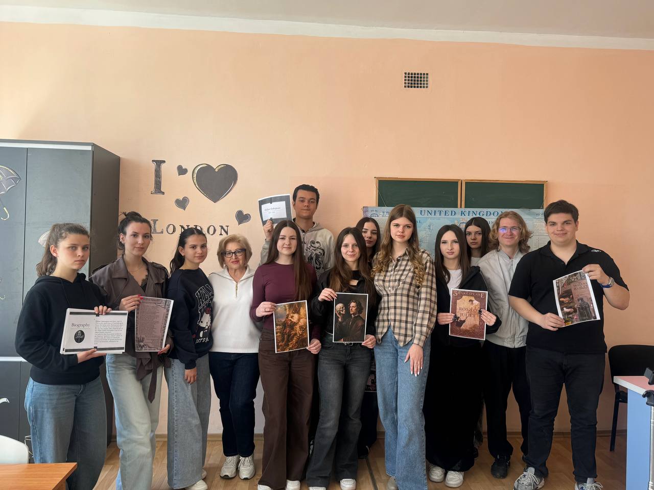 Тематичний захід присвячений творчості Вільяма Шекспіра